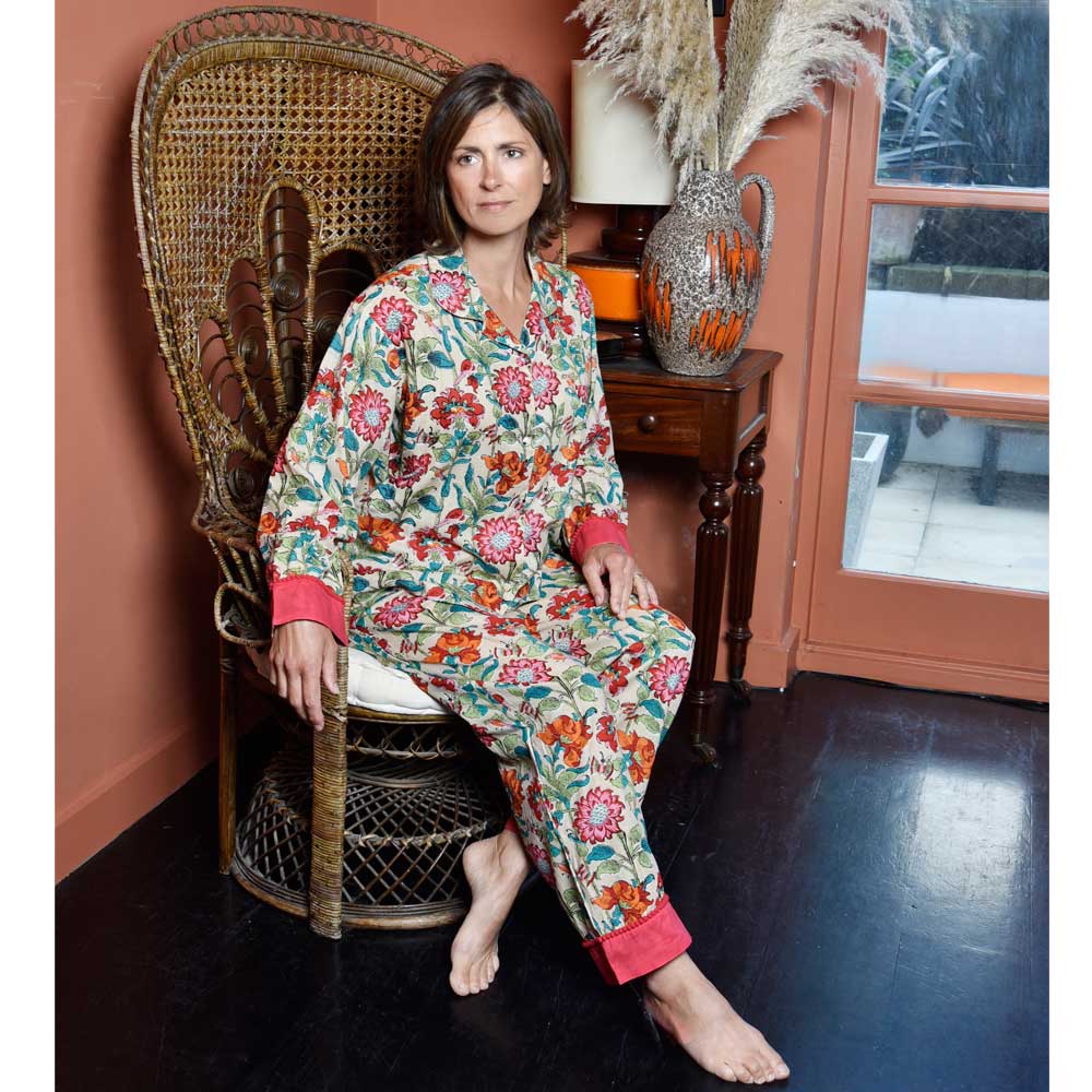 Floral Garden Print Pyjamas