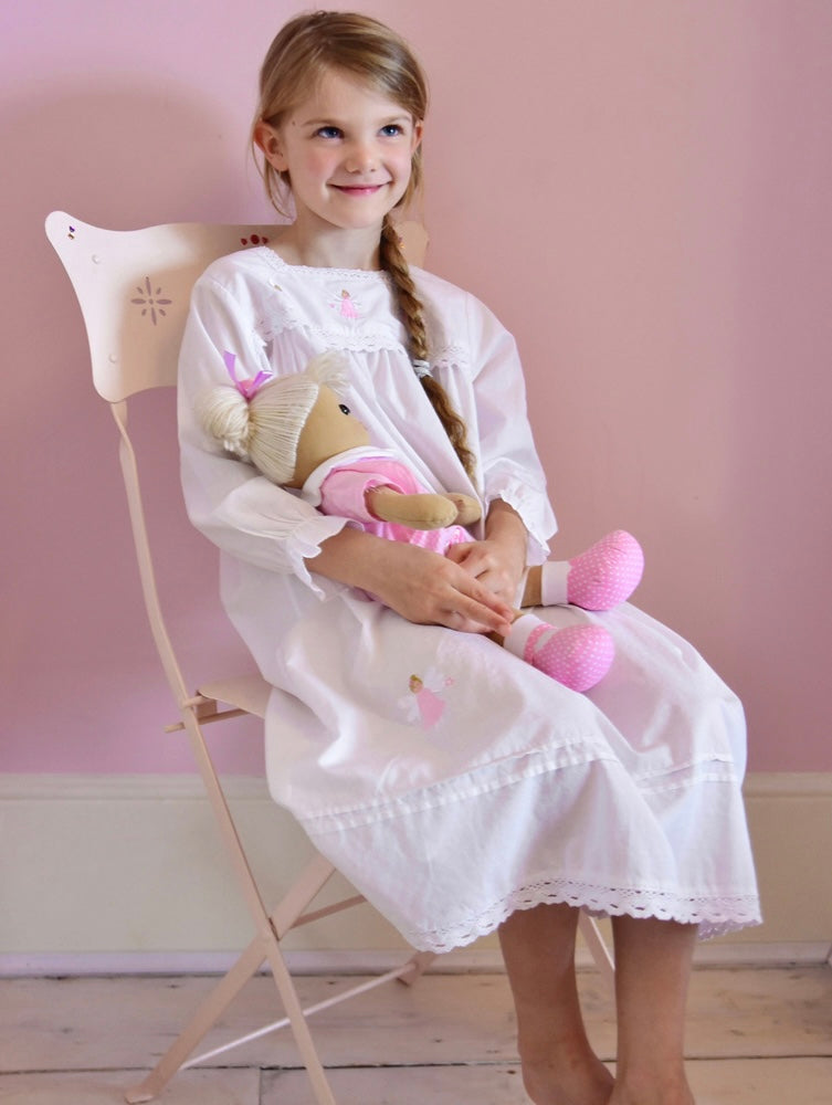 Maddy Girls Fairy Embroidered Dress