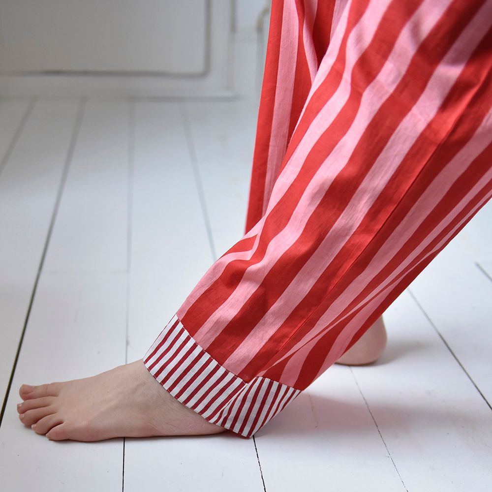 Pink & Red Lobster Print Pyjamas