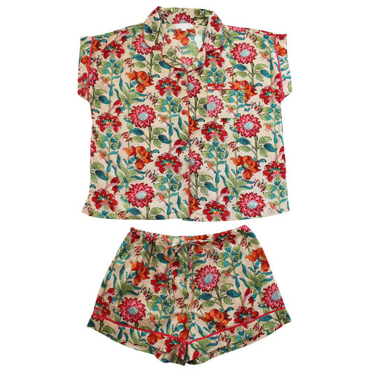 Floral Garden Short Pyjama Set