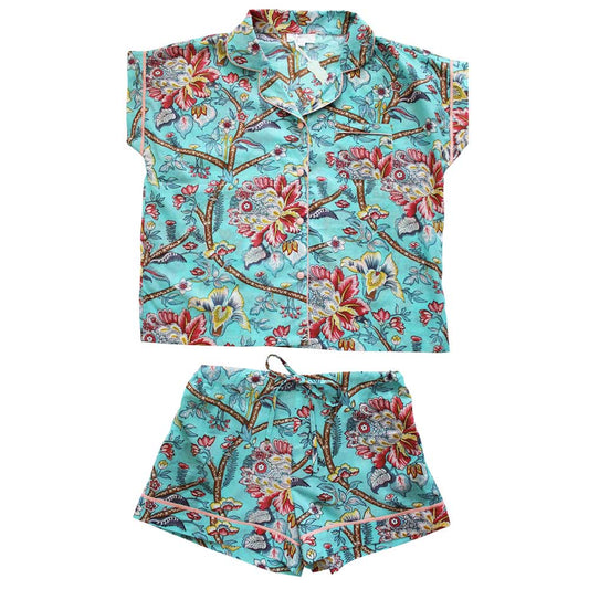 Blue Orchid Short Pyjama Set